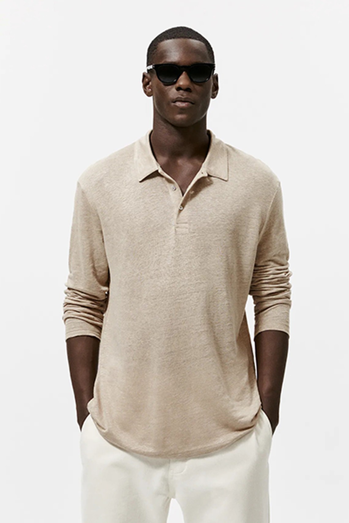 Linen Polo Shirt