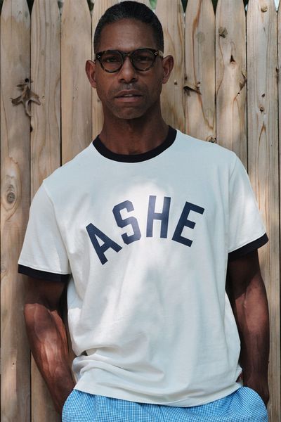 Ashe Ringer Tee, £44 (was £73) | ROWING BLAZERS