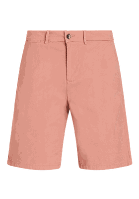 Cotton-Blend Poplin Shorts from 7 For All Mankind
