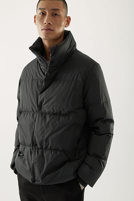 Down Filled Short Puffer Jacket from COS