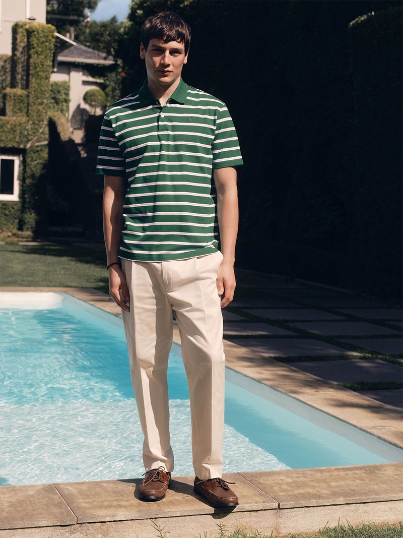 N. Premium Regular Tapered Fit Smart Cotton Chino Trousers