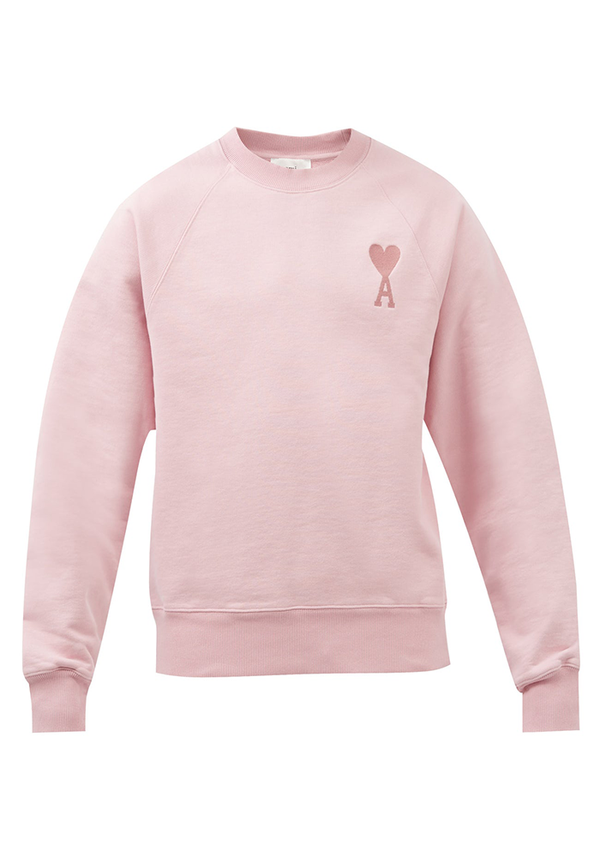 Embroidered Organic-Cotton Sweatshirt from Ami