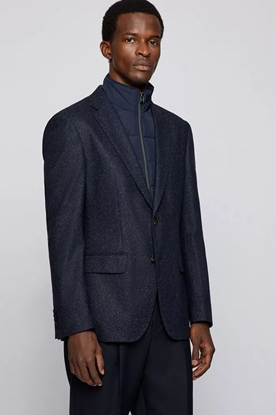 Slim-fit tweed jacket from Mr Porter