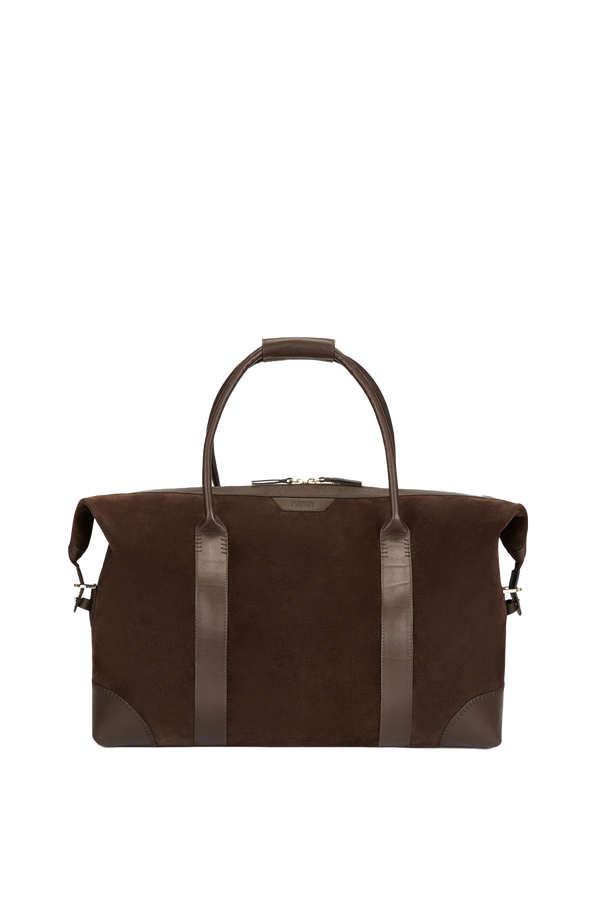 The Suede Weekend Bag from London Velvet