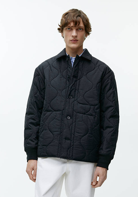 Boxy-Fit Quilted Jacket