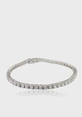 Fine 3MM Round Stone Tennis Bracelet from Heavenly Necklaces