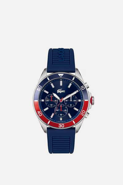 Tiebreaker Silicone Strap Watch from Lacoste 