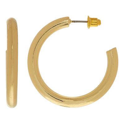 22ct Gold Plated Hoop Earrings