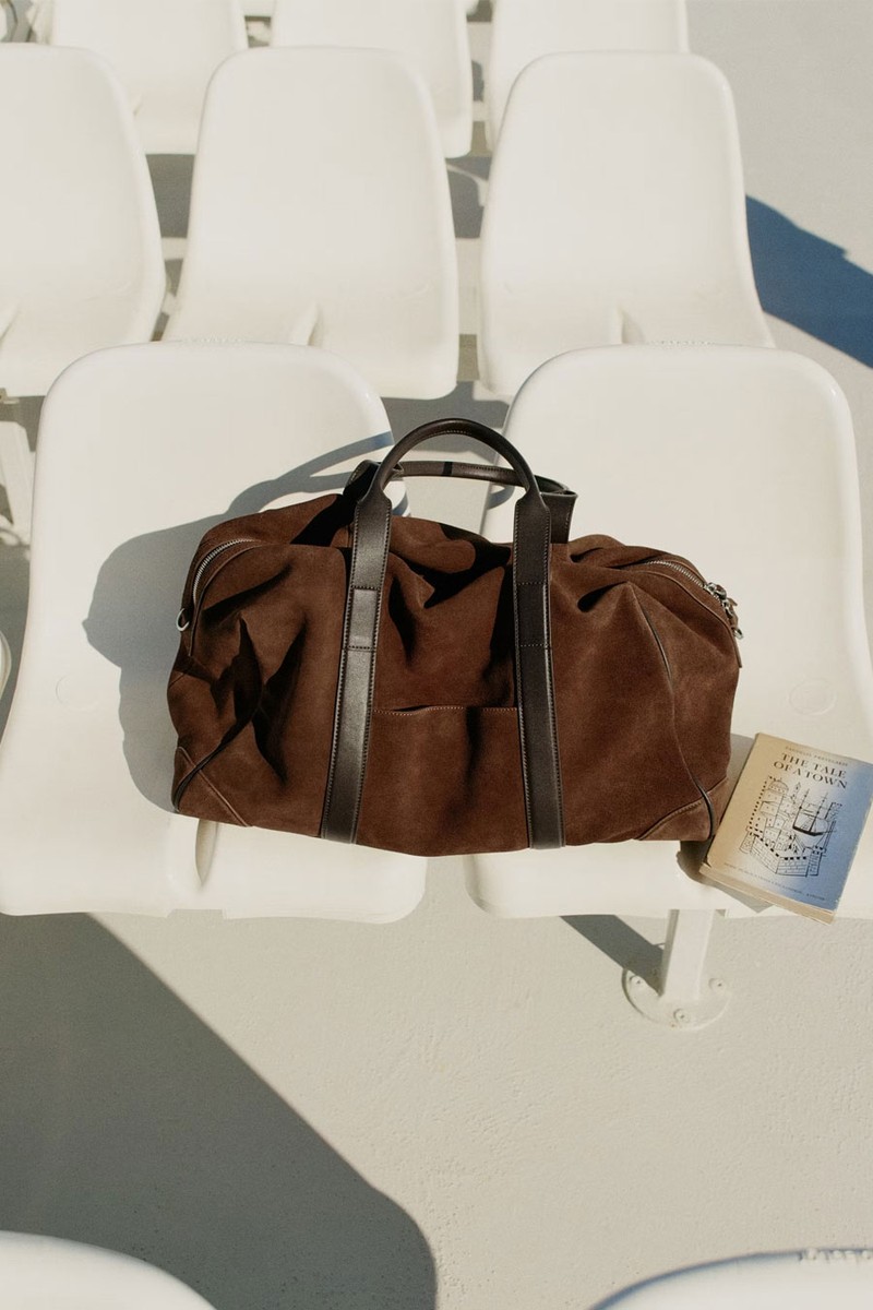 Leather Bowling Bag