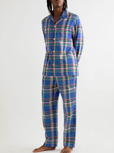 Checked Cotton-Flannel Pyjama Set from Polo Ralph Lauren