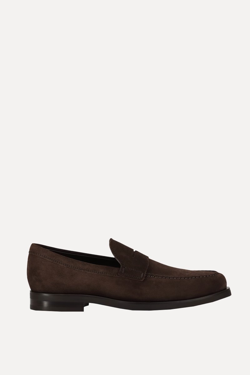 Suede Penny Loafers from Tod’s