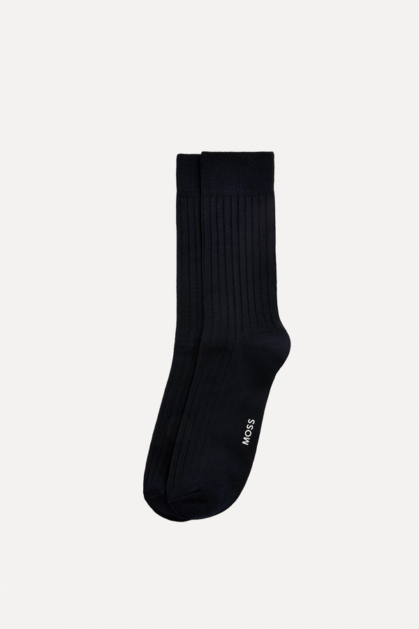 Ribbed Socks from Moss