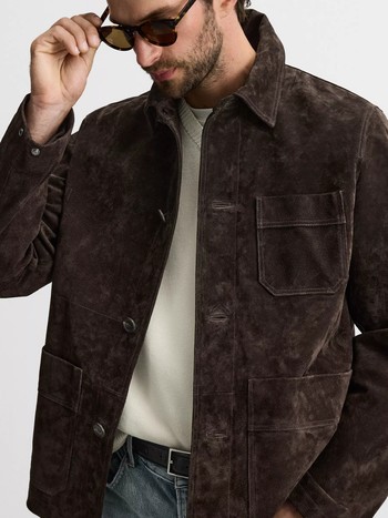 Suede Leather Jacket 