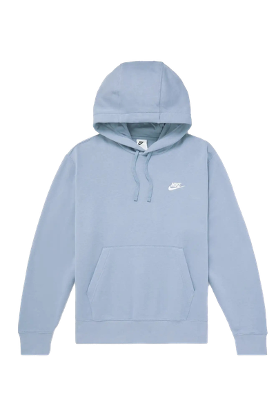 Logo-Embroidered Cotton-Blend Jersey Hoodie  from Nike 