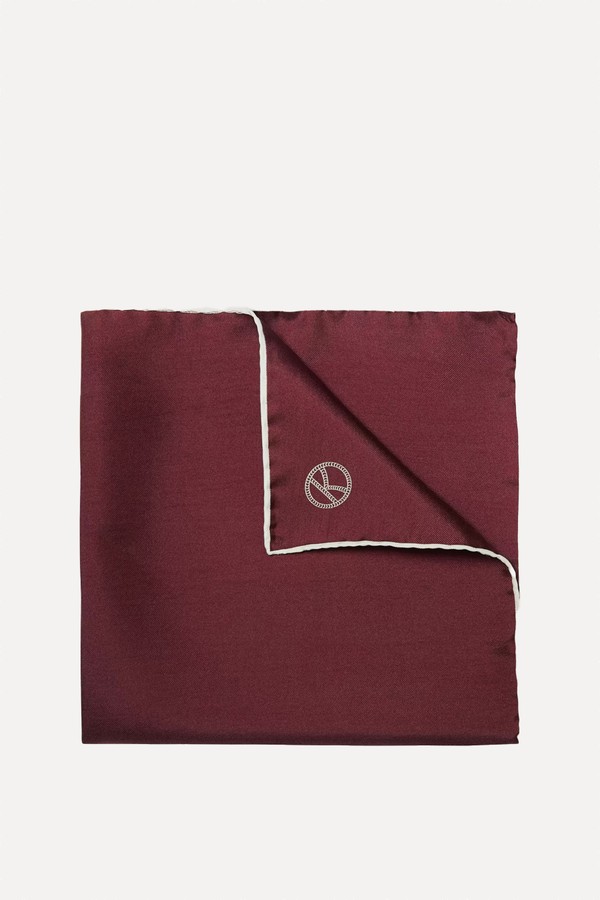 Silk Pocket Square from KINGSMAN X DRAKE'S