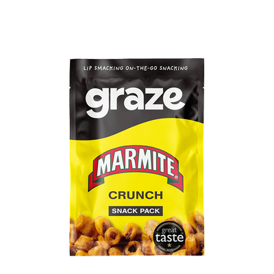 Crunch Snack Pack from Graze X Marmite