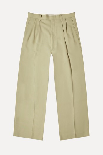 Auralee Hard Twist Wool Trousers from Auralee