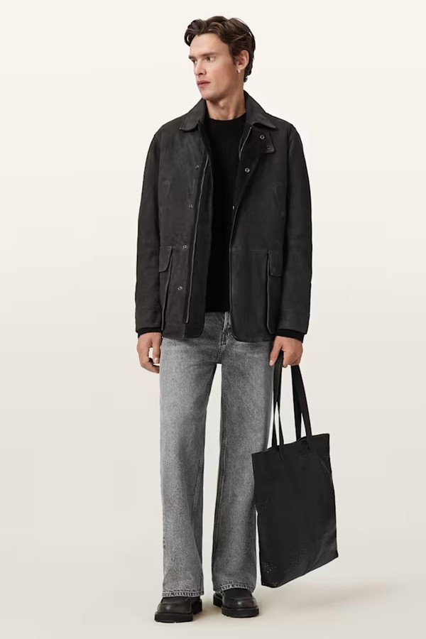 Bolton Waxed Suede Coat