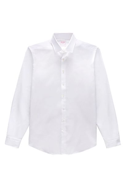 Poplin Smart Button Cuff from Pink Shirtmakers