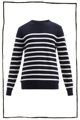 Travis Beton-Striped Wool-Blend Sweater from A.P.C