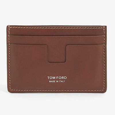 Logo Leather Cardholder from Tom Ford