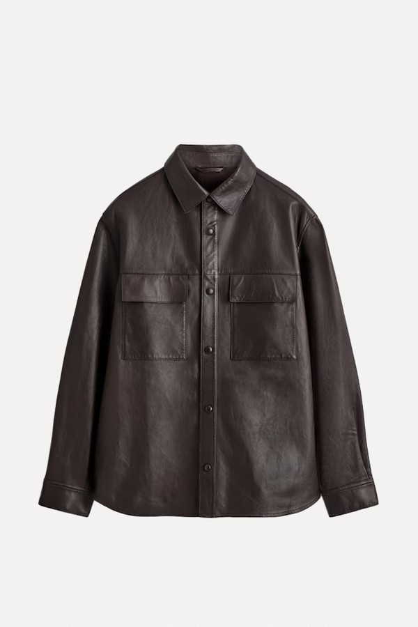 Leather Overshirt from COS