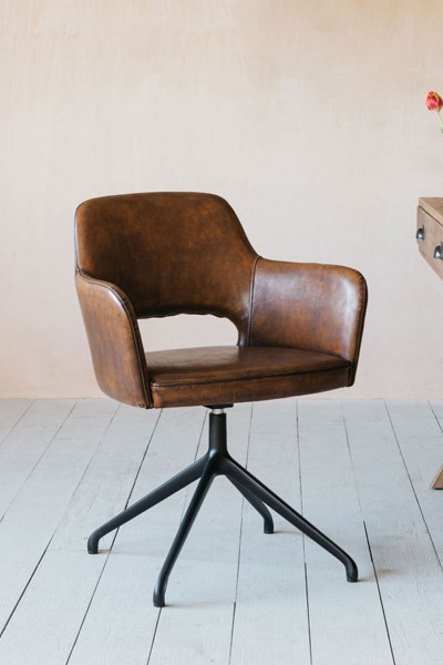 Mercer Swivel Chair from Graham & Green