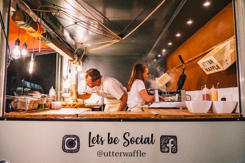 Utterwaffle at Covent Garden Street Food Festival