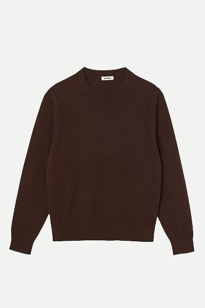 Long-sleeve Crewneck Cashmere Jumper from Sandro