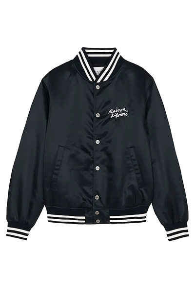 Logo Nylon Bomber Jacket from Maison Kitsuné