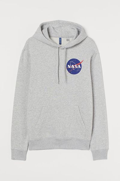 Printed Hooded Top from H&M