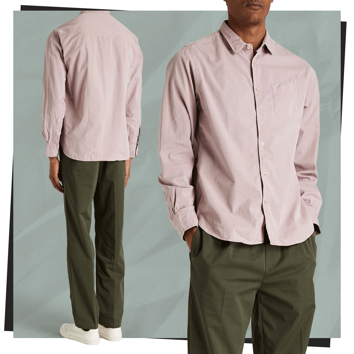 Faded Cotton-Twill Shirt, £77