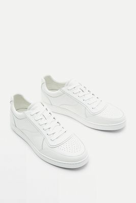 Nappa Leather Trainers  from Massimo Dutti 