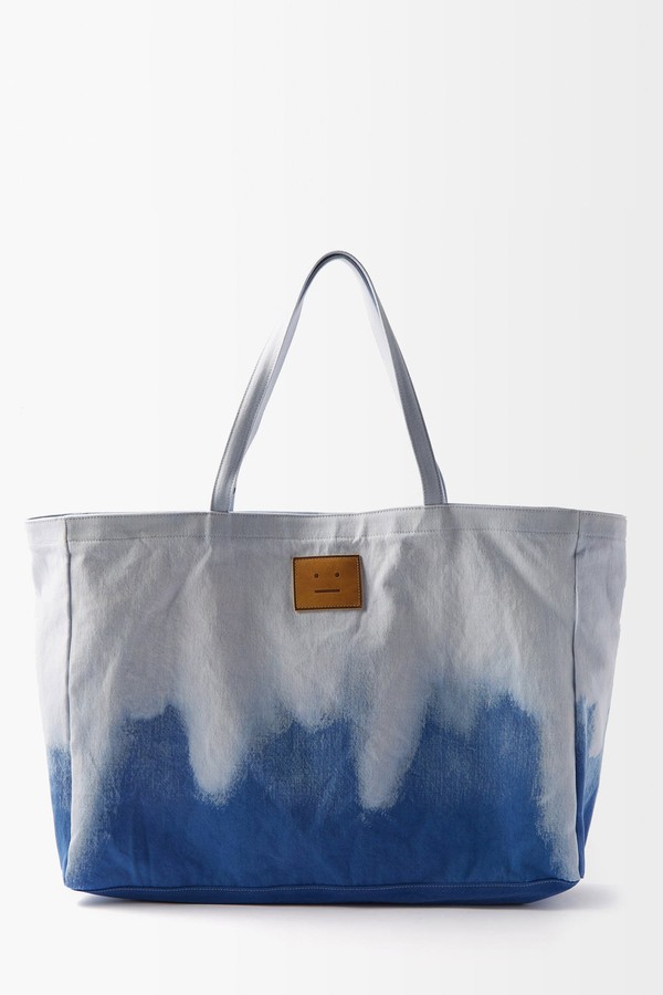 Agele Face-Patch Denim Tote Bag from Acne Studios