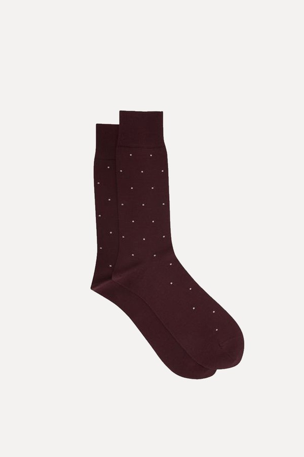 Mario Spot Polka Dot Socks from Reiss