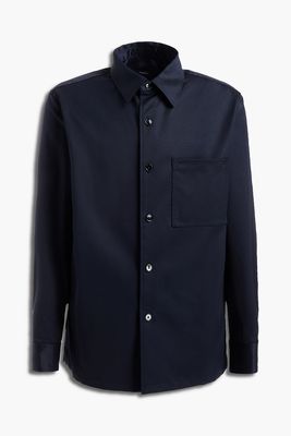 Clyfford Wool-Blend Twill Shirt