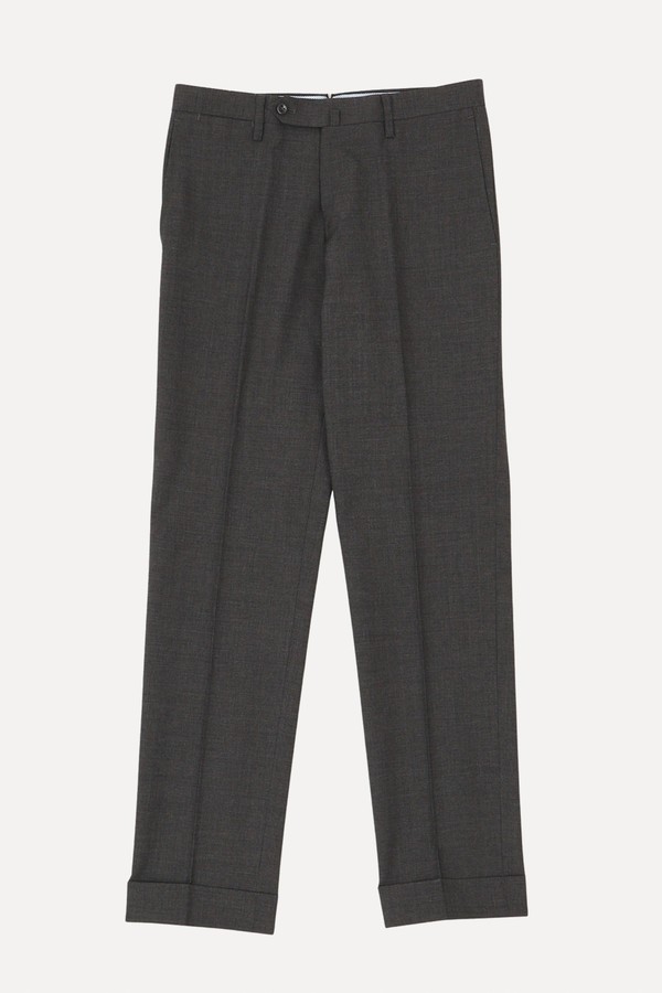 Flat Front Wool Trousers from Ring Jacket