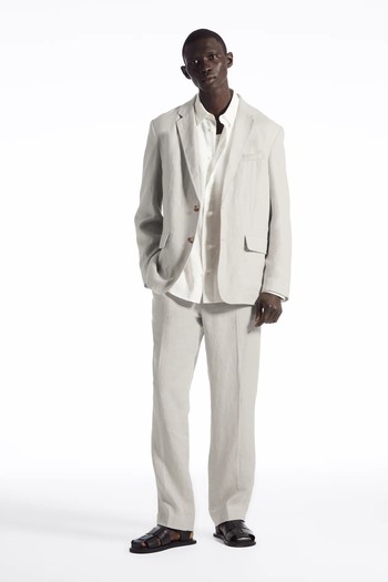 Unstructured Linen Blazer  from COS