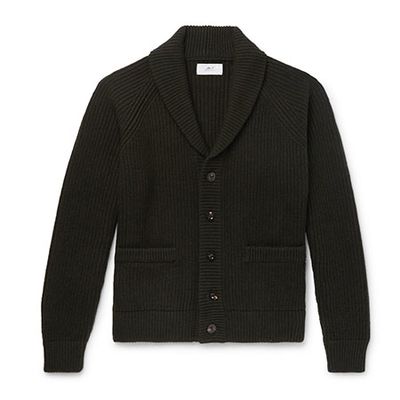 Oversized Shawl-Collar Cardigan from Mr. P