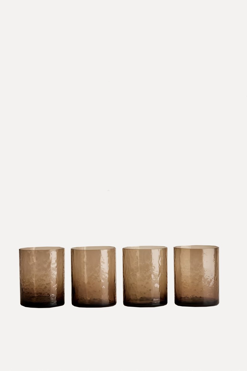 Set of 4 Hammered Tumblers from Marks & Spencer