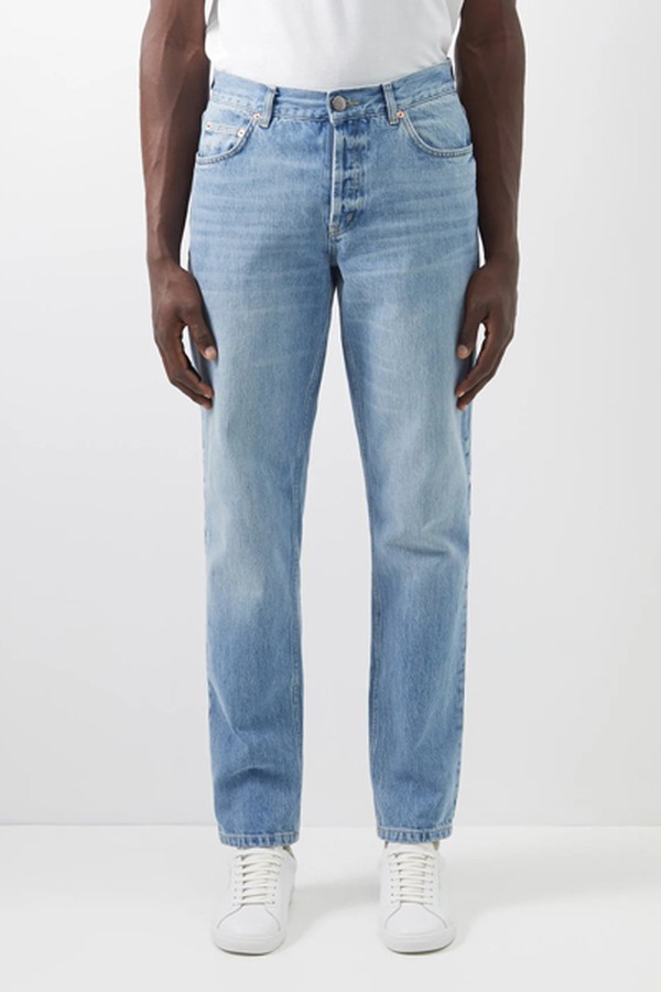 Line Organic Slim-Leg Jeans from Raey