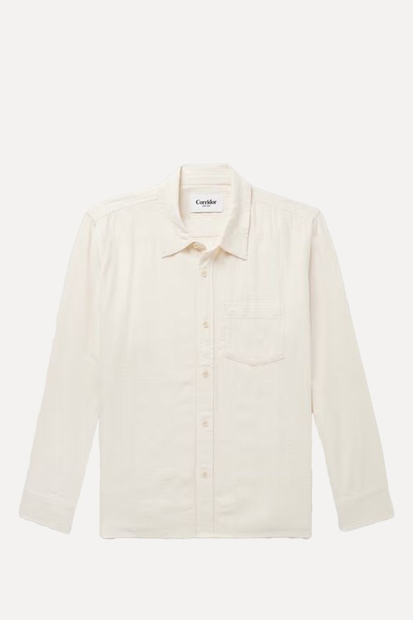 Embroidered Cotton-Blend Shirt from Corridor