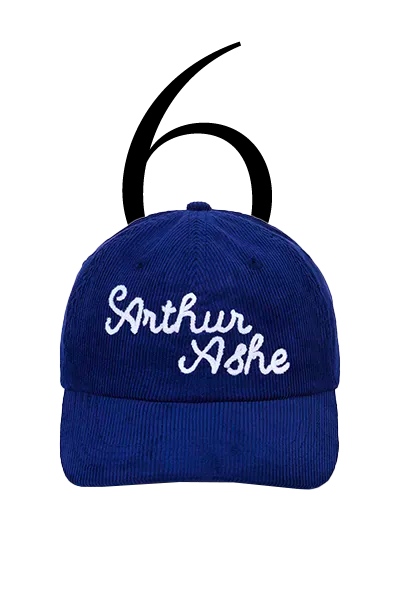 Chain Stitched Corduroy Cap from Arthur Ashe