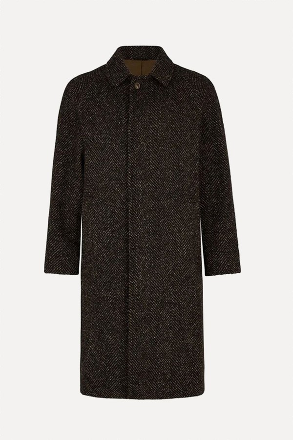 Kensington Herringbone Overcoat