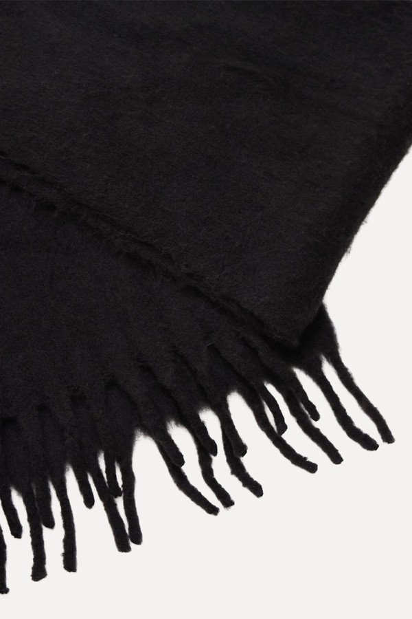 Woven Brushed Scarf  from ASOS DESIGN 