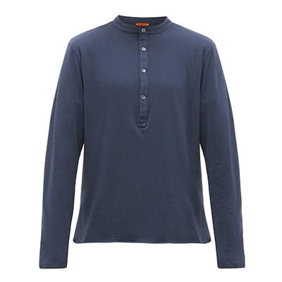 Nalin Cotton Henley Shirt from Barena Venezia