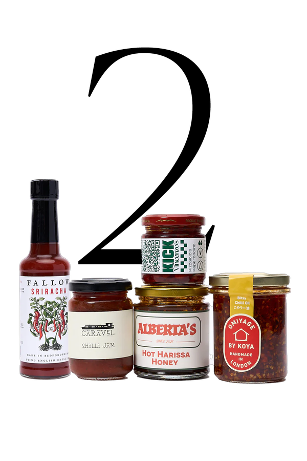 ‘Chef’s Kiss’ Spicy Box: Restaurant Condiments from Delli