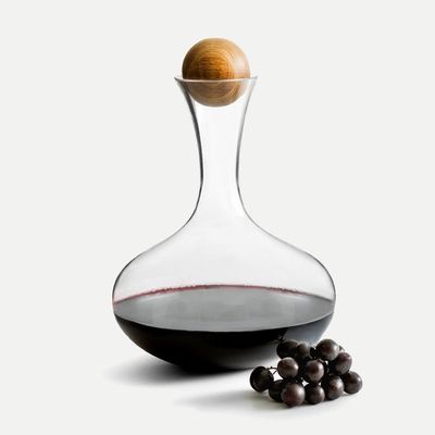 Wine Decanter With Oak Stopper from Sagaform