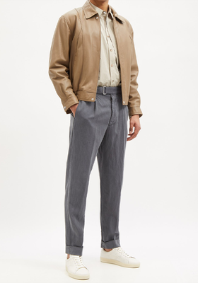 Hugo Belted Lyocell-Blend Twill Trousers from Officine Générale