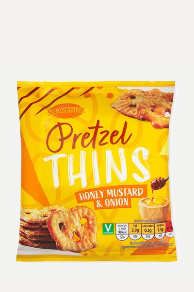 Honey Mustard & Onion Pretzel Thins from Snackrite 